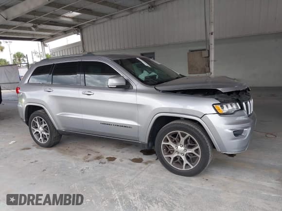 ✅ 2018 Jeep Grand Cherokee Limited • VIN: 1C4RJEBG3JC281304 • Lot: 42457057. Listed on IAAI with 155,019 mi. Free auction sales archive from the USA and detailed vehicle history report at DreamBid. Image 13.