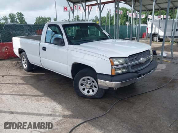 ✅ 2005 Chevrolet Silverado 1500 Work Truck • VIN: 1GCEC14X55Z104271 • Lot: 42622202. Listed on IAAI with 149,945 mi. Free auction sales archive from the USA and detailed vehicle history report at DreamBid. Image 1.