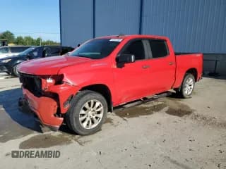 ✅ 2020 Chevrolet Silverado 1500 Custom • VIN: 1GCPYBEH7LZ296975 • Lot: 68501055. Wystawiony na Copart z przebiegiem 95 083 mil. Bezpłatny archiwum sprzedaży aukcyjnych z USA i szczegółowy raport historii pojazdu na DreamBid. Zdjęcie 1.