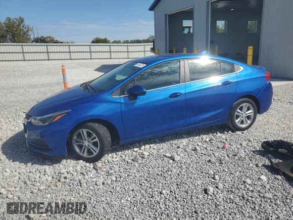 2016 Chevrolet Cruze LT with VIN 1G1BE5SM9G7267624, listed as a Copart auction lot 80414475 with 68,765 mi miles and Salvage title. Bid and sale history available at DreamBid. Image 1.