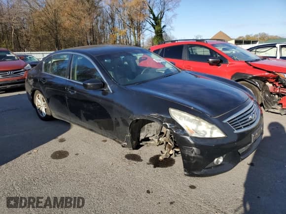 ✅ 2013 Infiniti G37 x • VIN: JN1CV6AR7DM756991 • Lot: 92684835. Listed on Copart with 130,572 mi. Free auction sales archive from the USA and detailed vehicle history report at DreamBid. Image 4.