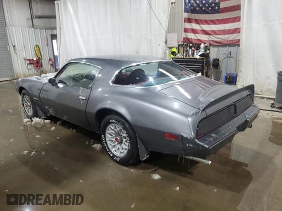 ✅ 1981 Pontiac Firebird • VIN: 1G2AS87A4BN117926 • Лот: 79839524. Опубликован ранее на Copart с пробегом 54 759 миль. Бесплатный доступ к архиву аукционных продаж из США и подробный отчёт об истории автомобиля на DreamBid. Изображение 2.