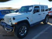 ✅ 2019 Jeep Wrangler Unlimited Sahara • VIN: 1C4HJXEN9KW509839 • Lot: 41054085. Wystawiony na IAAI z przebiegiem 78 850 mil. Bezpłatny archiwum sprzedaży aukcyjnych z USA i szczegółowy raport historii pojazdu na DreamBid. Zdjęcie 17.