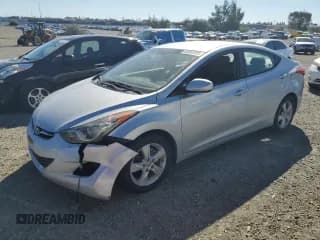 ✅ 2012 Hyundai Elantra GLS • VIN: KMHDH4AE4CU419859 • Lot: 82267225. Listed on Copart with 187,070 mi. Free auction sales archive from the USA and detailed vehicle history report at DreamBid. Image 1.