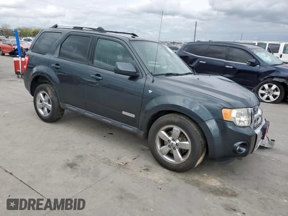 ✅ 2008 Ford Escape Limited • VIN: 1FMCU04138KB77500 • Lot: 51249415. Listed on Copart with 106,667 mi. Free auction sales archive from the USA and detailed vehicle history report at DreamBid. Image 4.