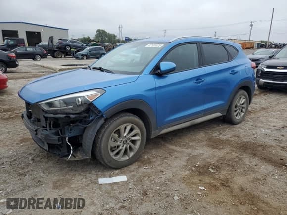 ✅ 2018 Hyundai Tucson SEL • VIN: KM8J3CA43JU656858 • Лот: 87130425. Опубликован ранее на Copart с пробегом 92 716 миль. Бесплатный доступ к архиву аукционных продаж из США и подробный отчёт об истории автомобиля на DreamBid. Изображение 1.