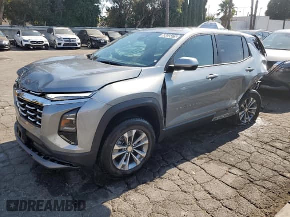 ✅ 2025 Chevrolet Equinox AWD LT • VIN: 3GNAXPEG9SL253555 • Lot: 68835675. Wystawiony na Copart z przebiegiem 8 381 mil. Bezpłatny archiwum sprzedaży aukcyjnych z USA i szczegółowy raport historii pojazdu na DreamBid. Zdjęcie 1.