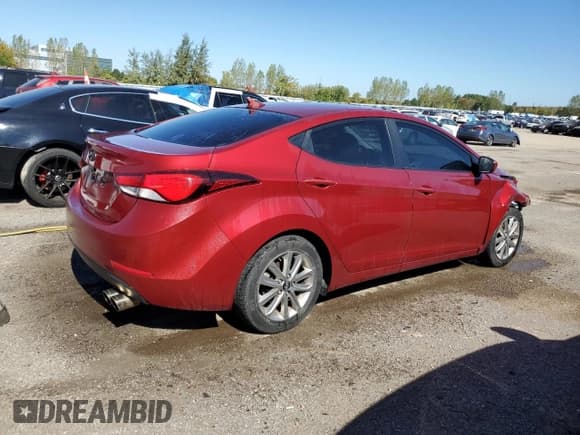 ✅ 2014 Hyundai Elantra SE • VIN: 5NPDH4AE0EH486279 • Lot: 83967515. Listed on Copart with 285,283 mi. Free auction sales archive from the USA and detailed vehicle history report at DreamBid. Image 3.