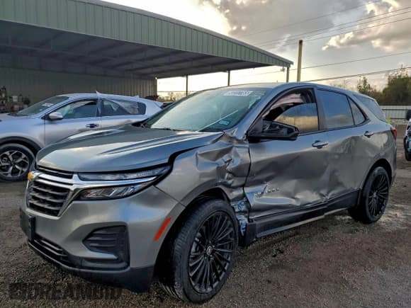 ✅ 2024 Chevrolet Equinox LS • VIN: 3GNAXHEG5RL301004 • Lot: 93317765. Listed on Copart with 24,457 mi. Free auction sales archive from the USA and detailed vehicle history report at DreamBid. Image 1.