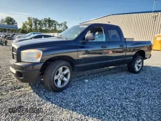 2008 Dodge 1500 SLT with VIN 1D7HA18N38S614794, listed as a Copart auction lot 72054115 with 206,929 mi miles and Salvage title. Bid and sale history available at DreamBid. Image 1.