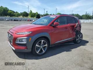 ✅ 2021 Hyundai Kona Limited • VIN: KM8K3CA57MU741073 • Lot: 60218055. Listed on Copart with 41,101 mi. Free auction sales archive from the USA and detailed vehicle history report at DreamBid. Image 1.