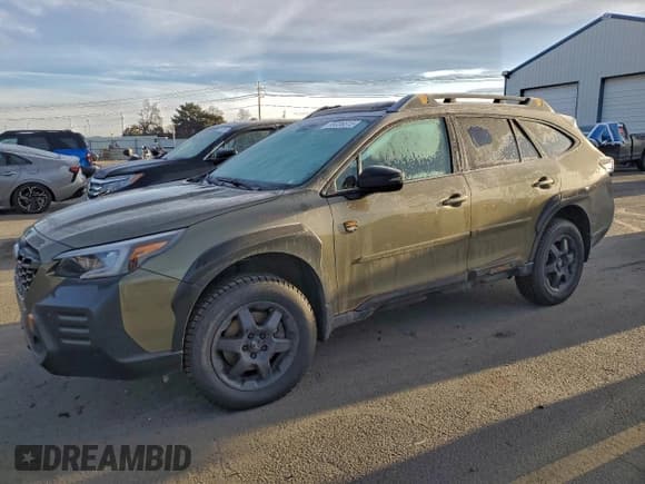 ✅ 2023 Subaru Outback Wilderness • VIN: 4S4BTGUD4P3192128 • Lot: 95036615. Listed on Copart with 42,919 mi. Free auction sales archive from the USA and detailed vehicle history report at DreamBid. Image 1.