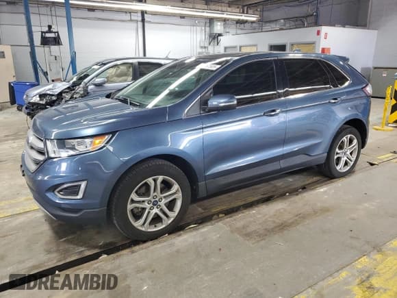 ✅ 2018 Ford Edge Titanium • VIN: 2FMPK4K86JBB88537 • Лот: 69257505. Опубликован ранее на Copart с пробегом 109 025 миль. Бесплатный доступ к архиву аукционных продаж из США и подробный отчёт об истории автомобиля на DreamBid. Изображение 1.