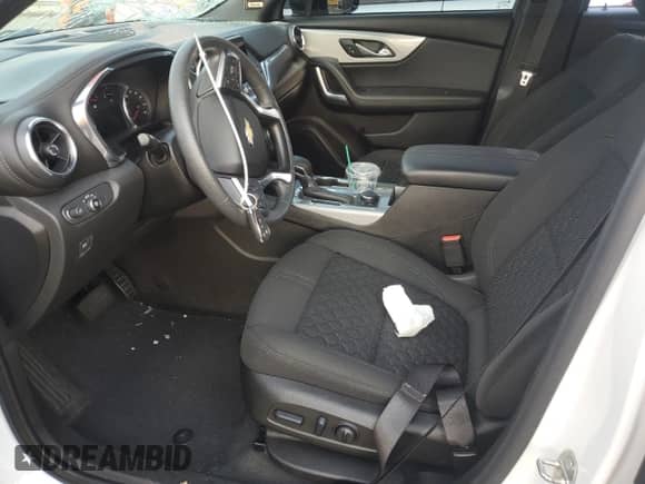 2022 Chevrolet Blazer LT with VIN 3GNKBHR41NS148544, listed as a Copart auction lot 68817824 with 59,452 mi miles and Salvage title. Bid and sale history available at DreamBid. Image 7.