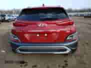 2022 Hyundai Kona Limited z VIN KM8K5CA34NU910962, wystawiony jako Copart lot #40102183 z przebiegiem 9 438 mil mil oraz . Historia ofert i sprzedaży dostępna na DreamBid. Obrazek 6.