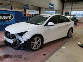 ✅ 2015 Chevrolet Cruze LTZ • VIN: 1G1PG5SB0F7271221 • Lot: 70663042. Listed on Copart with 62,086 mi. Free auction sales archive from the USA and detailed vehicle history report at DreamBid. Image 1.