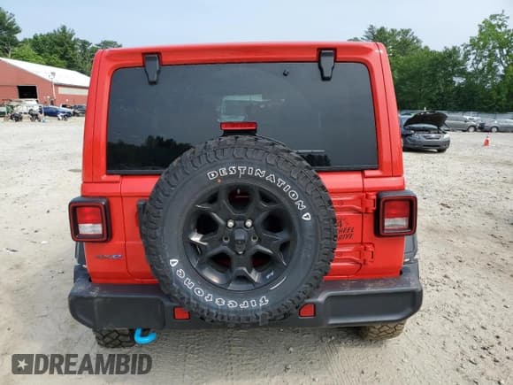 ✅ 2023 Jeep Wrangler • VIN: 1C4JJXN65PW662476 • Lot: 59467865. Listed on Copart with 26,395 mi. Free auction sales archive from the USA and detailed vehicle history report at DreamBid. Image 6.