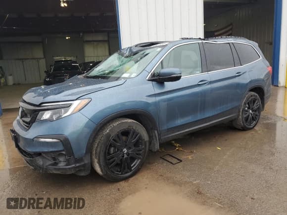 ✅ 2021 Honda Pilot Special Edition • VIN: 5FNYF6H22MB049248 • Lot: 89876345. Listed on Copart with 38,088 mi. Free auction sales archive from the USA and detailed vehicle history report at DreamBid. Image 1.