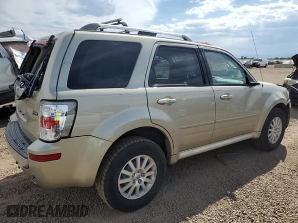 ✅ 2011 Mercury Mariner Premier • VIN: 4M2CN8HG3BKJ06796 • Lot: 66446235. Listed on Copart with 92,834 mi. Free auction sales archive from the USA and detailed vehicle history report at DreamBid. Image 3.
