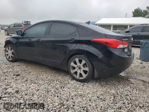 ✅ 2013 Hyundai Elantra Limited • VIN: KMHDH4AE8DU660485 • Lot: 58423745. Listed on Copart with 159,330 mi. Free auction sales archive from the USA and detailed vehicle history report at DreamBid. Image 2.