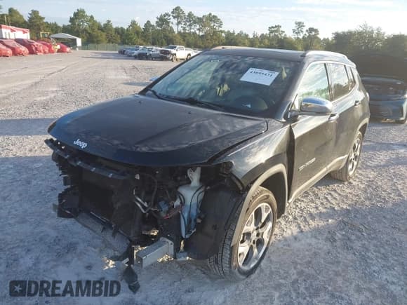 ✅ 2018 Jeep Compass Limited • VIN: 3C4NJDCB1JT199359 • Lot: 43095431. Listed on IAAI with 60,740 mi. Free auction sales archive from the USA and detailed vehicle history report at DreamBid. Image 18.