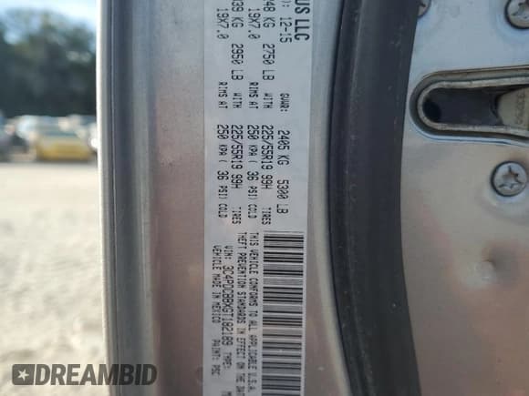 ✅ 2016 Dodge Journey SXT • VIN: 3C4PDCBBXGT182189 • Lot: 90009945. Wystawiony na Copart z przebiegiem 84 175 mil. Bezpłatny archiwum sprzedaży aukcyjnych z USA i szczegółowy raport historii pojazdu na DreamBid. Zdjęcie 13.