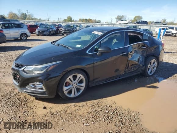 ✅ 2016 Chevrolet Cruze Premier • VIN: 1G1BG5SM5G7320216 • Lot: 82314835. Listed on Copart with 83,698 mi. Free auction sales archive from the USA and detailed vehicle history report at DreamBid. Image 1.