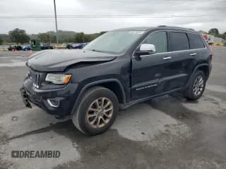 ✅ 2015 Jeep Grand Cherokee Limited • VIN: 1C4RJEBG7FC815668 • Лот: 85376325. Опубликован ранее на Copart с пробегом 130 663 миль. Бесплатный доступ к архиву аукционных продаж из США и подробный отчёт об истории автомобиля на DreamBid. Изображение 1.