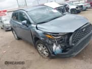 ✅ 2023 Toyota Corolla Cross LE • VIN: 7MUCAAAG6PV070739 • Lot: 43720203. Listed on IAAI with 54,925 mi. Free auction sales archive from the USA and detailed vehicle history report at DreamBid. Image 1.