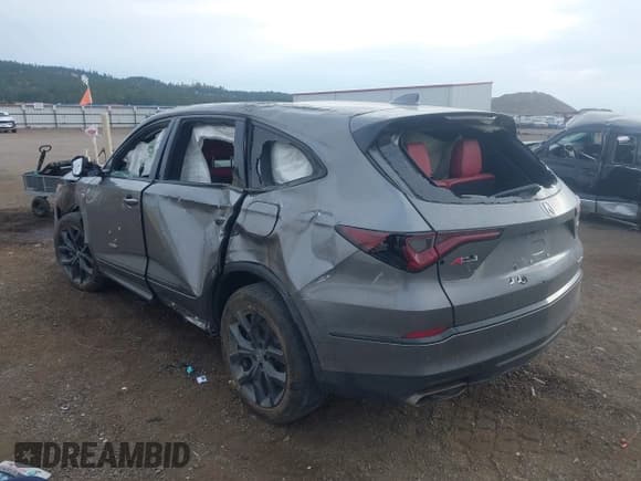 ✅ 2024 Acura MDX w/A-Spec Package • VIN: 5J8YE1H05RL007425 • Lot: 42979892. Listed on IAAI with Not provided. Free auction sales archive from the USA and detailed vehicle history report at DreamBid. Image 3.