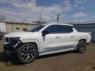 ✅ 2024 Chevrolet Silverado EV RST • VIN: 1GC40ZEL9RU301932 • Лот: 54297145. Опубликован ранее на Copart с пробегом 5 502 миль. Бесплатный доступ к архиву аукционных продаж из США и подробный отчёт об истории автомобиля на DreamBid. Изображение 1.