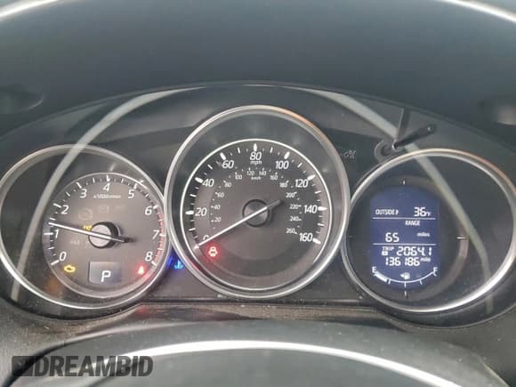 ✅ 2016 Mazda CX-5 Grand Touring • VIN: JM3KE4DY9G0886287 • Lot: 96258785. Wystawiony na Copart z przebiegiem 136 186 mil. Bezpłatny archiwum sprzedaży aukcyjnych z USA i szczegółowy raport historii pojazdu na DreamBid. Zdjęcie 9.