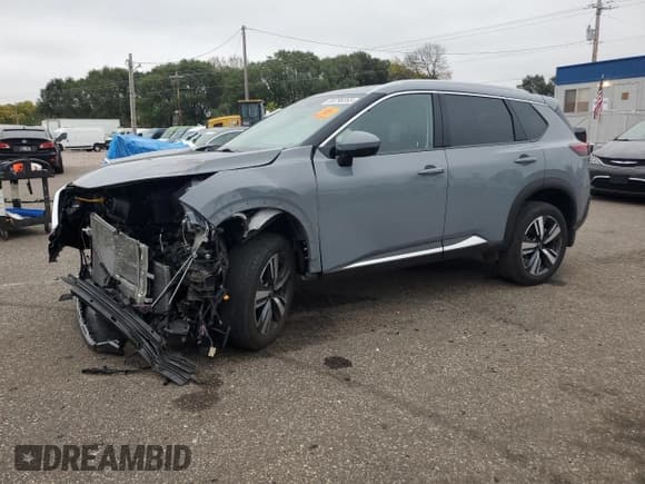 ✅ 2022 Nissan Rogue SL • VIN: 5N1BT3CB6NC727319 • Lot: 86798365. Listed on Copart with 15,361 mi. Free auction sales archive from the USA and detailed vehicle history report at DreamBid. Image 1.