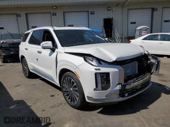 2024 Hyundai Palisade Calligraphy с VIN KM8R7DGE2RU804135, выставлен на аукционе Copart как лот 70768924 с пробегом 319 миль миль и Списание • Salvage title. История ставок и продаж доступна на DreamBid. Изображение 4.
