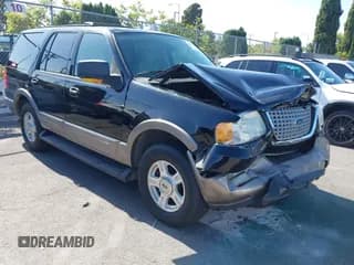 ✅ 2003 Ford Expedition Eddie Bauer • VIN: 1FMRU17W33LB53059 • Lot: 42543187. Wystawiony na IAAI z przebiegiem 137 824 mil. Bezpłatny archiwum sprzedaży aukcyjnych z USA i szczegółowy raport historii pojazdu na DreamBid. Zdjęcie 1.