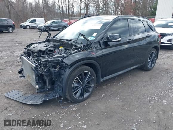 ✅ 2023 Infiniti QX50 Sport • VIN: 3PCAJ5FB8PF109857 • Lot: 42005975. Listed on IAAI with 78,220 mi. Free auction sales archive from the USA and detailed vehicle history report at DreamBid. Image 2.