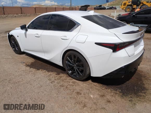 ✅ 2025 Lexus IS 300 F Sport • VIN: JTHB81F25S5054754 • Lot: 63297395. Listed on Copart with 2,513 mi. Free auction sales archive from the USA and detailed vehicle history report at DreamBid. Image 2.