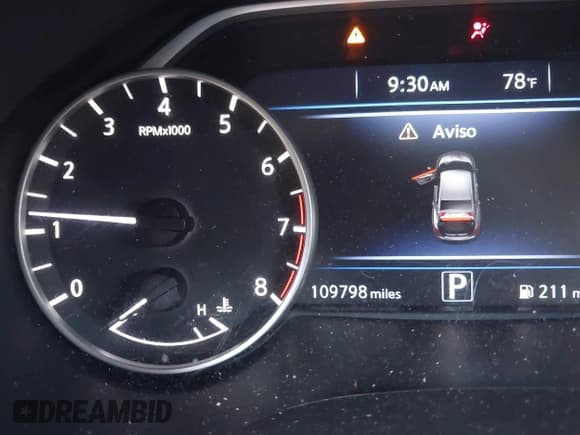 ✅ 2017 Nissan Maxima SL • VIN: 1N4AA6APXHC417982 • Lot: 42895571. Listed on IAAI with 109,798 mi. Free auction sales archive from the USA and detailed vehicle history report at DreamBid. Image 15.