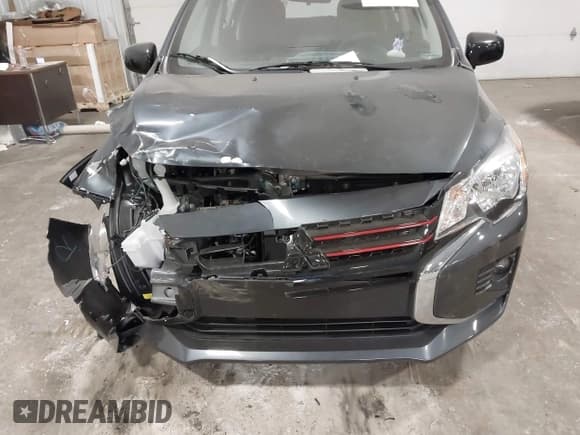 ✅ 2024 Mitsubishi Mirage Black Edition • VIN: ML32AWHJ3RH012778 • Lot: 41282520. Listed on IAAI with 2,255 mi. Free auction sales archive from the USA and detailed vehicle history report at DreamBid. Image 6.