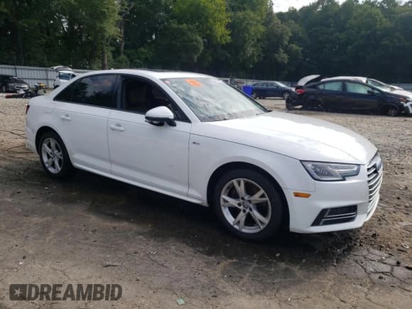 ✅ 2018 Audi A4 Premium • VIN: WAUKMAF48JA173836 • Lot: 67041375. Listed on Copart with 96,034 mi. Free auction sales archive from the USA and detailed vehicle history report at DreamBid. Image 4.