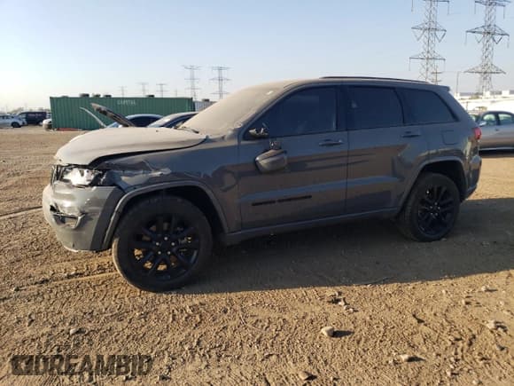 ✅ 2021 Jeep Grand Cherokee Laredo X • VIN: 1C4RJFAG3MC587334 • Lot: 82201595. Listed on Copart with 109,806 mi. Free auction sales archive from the USA and detailed vehicle history report at DreamBid. Image 1.
