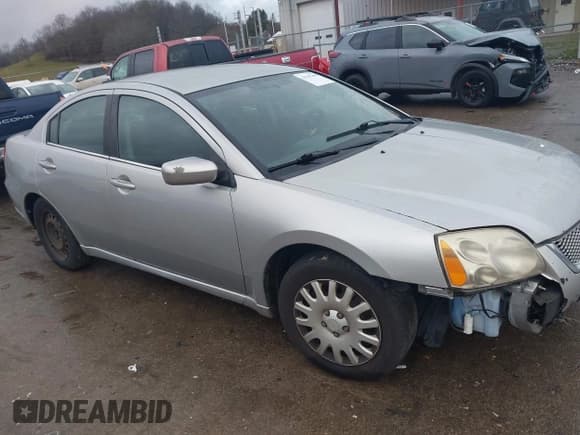 ✅ 2012 Mitsubishi Galant ES • VIN: 4A32B3FF3CE011398 • Lot: 43782390. Listed on IAAI with 287,000 mi. Free auction sales archive from the USA and detailed vehicle history report at DreamBid. Image 1.
