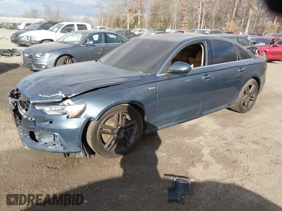 ✅ 2015 Audi A6 Premium Plus • VIN: WAUFGAFC5FN016295 • Lot: 43917136. Listed on IAAI with 213,556 mi. Free auction sales archive from the USA and detailed vehicle history report at DreamBid. Image 2.