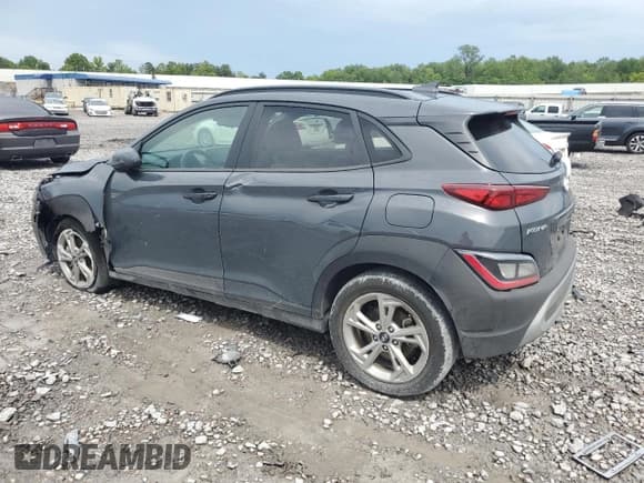 ✅ 2023 Hyundai Kona SEL • VIN: KM8K6CAB6PU997741 • Лот: 63395564. Опубликован ранее на Copart с пробегом 34 962 миль. Бесплатный доступ к архиву аукционных продаж из США и подробный отчёт об истории автомобиля на DreamBid. Изображение 2.
