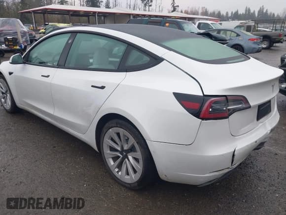 ✅ 2022 Tesla Model 3 Long Range • VIN: 5YJ3E1EB6NF203918 • Лот: 43811072. Опубликован ранее на IAAI с пробегом 21 996 миль. Бесплатный доступ к архиву аукционных продаж из США и подробный отчёт об истории автомобиля на DreamBid. Изображение 3.