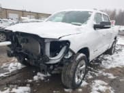 ✅ 2021 Ram 1500 Big Horn • VIN: 1C6SRFFT2MN777444 • Lot: 43655184. Listed on IAAI with 52,583 mi. Free auction sales archive from the USA and detailed vehicle history report at DreamBid. Image 2.