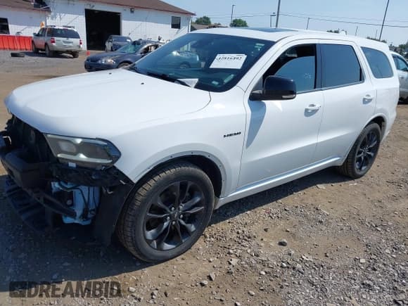 ✅ 2022 Dodge Durango R/T • VIN: 1C4SDHCT5NC218054 • Lot: 42816492. Listed on IAAI with 65,013 mi. Free auction sales archive from the USA and detailed vehicle history report at DreamBid. Image 2.