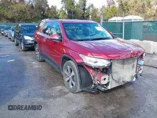 ✅ 2018 Chevrolet Traverse LT • VIN: 1GNEVHKW9JJ131115 • Лот: 43549611. Опубликован ранее на IAAI с пробегом 94 625 миль. Бесплатный доступ к архиву аукционных продаж из США и подробный отчёт об истории автомобиля на DreamBid. Изображение 1.