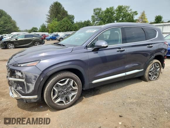2023 Hyundai Santa Fe Limited с VIN KM8S7DA23PU065595, выставлен на аукционе Copart как лот 67422805 с пробегом 27 606 миль миль и Списание • Salvage title. История ставок и продаж доступна на DreamBid. Изображение 1.