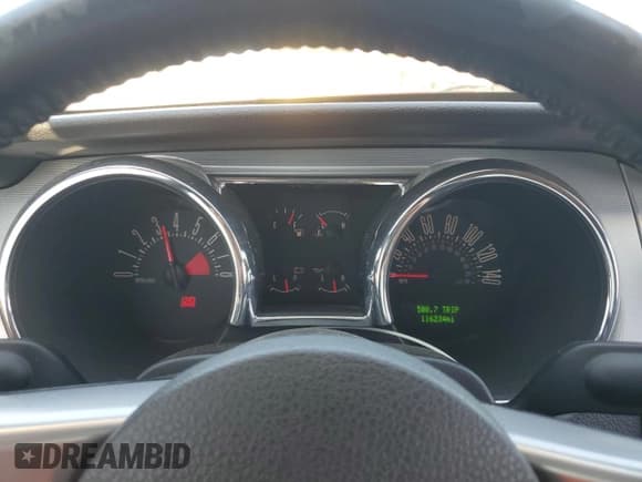 ✅ 2005 Ford Mustang GT Deluxe • VIN: 1ZVFT82H855226457 • Лот: 86697535. Опубликован ранее на Copart с пробегом 116 234 миль. Бесплатный доступ к архиву аукционных продаж из США и подробный отчёт об истории автомобиля на DreamBid. Изображение 9.